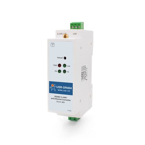 Преобразователь на DIN-рейке - USR-DR404 - Jinan USR IOT Technology Limited - коммуникационный / Ethernet / последовательный