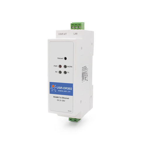 Преобразователь на DIN-рейке - USR-DR302  - Jinan USR IOT Technology Limited - коммуникационный / цифровой / Ethernet