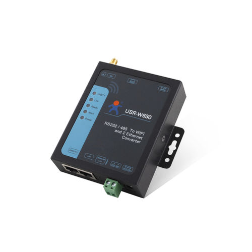 Коммуникационный преобразователь - USR-W630 - Jinan USR IOT Technology Limited - ModBUS RTU / Modbus TCP / RS-485 в Wifi