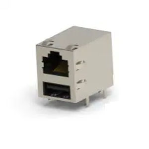 Соединитель провод-плата - 5-1775855-1 - TE CONNECTIVITY - аудио/видео / RJ45 / джек