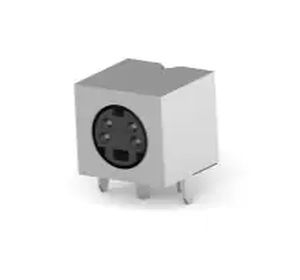 Соединитель Мини-DIN - 5749263-1 - TE CONNECTIVITY - аудио/видео / PCB / круговой