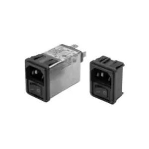 Электронный фильтр с соединителем МЭК - C Series - TE CONNECTIVITY - с полосой пропускания / активного типа / EMI