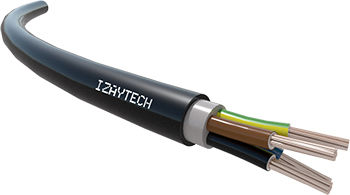 Электрический кабель питания - N2XH - IZAYTECH - для передачи данных / многопроволочный / из меди