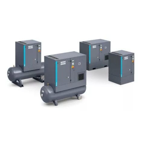 Винтовой компрессор - G 2-7 - Atlas Copco Kompressoren und Drucklufttechnik GmbH - воздушный / электрический / стационарный