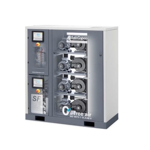 Компрессор скролл - SF+ Duple - Atlas Copco Kompressoren und Drucklufttechnik GmbH - воздушный / электрический / стационарный