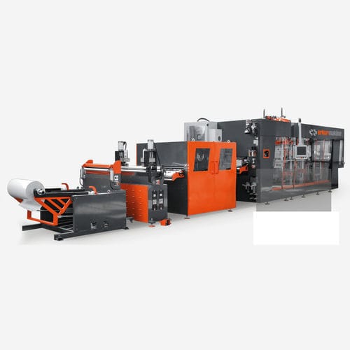 Устройство для термоформования с подачей в рулонах - ER 90-4 - Erkur Thermoforming Machinery - для упаковки / автоматическое / вакуумное