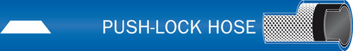 Гибкий шланг для воды - PUSH-LOCK BLUE - Trelleborg Industrial Hose - гидравлический / из каучука / промышленный