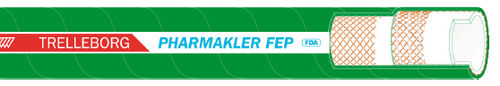 Гибкий шланг для химических продуктов - PHARMAKLER FEP - Trelleborg Industrial Hose - для продуктов питания / для хлора / из каучука