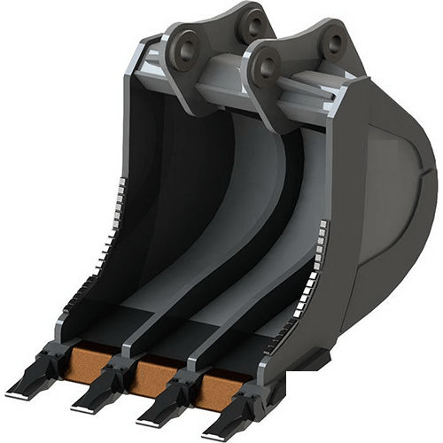 Стандартный ковш с зубьями - NUR GRUP MÜHENDİSLİK MAKİNA AŞ - для гидравлического экскаватора