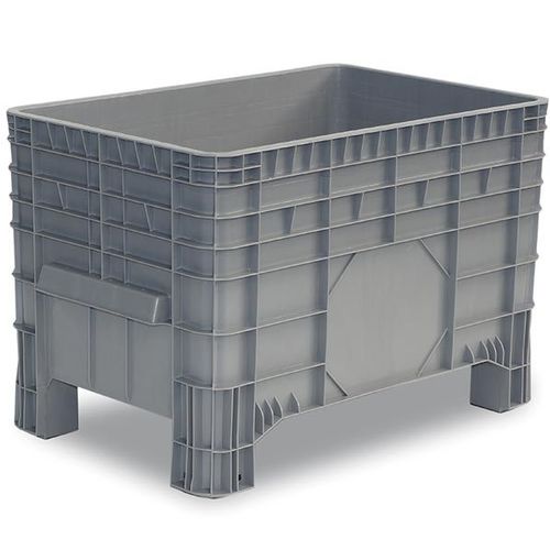 Ящичный поддон из HDPE - CP 420 - CMP srl - для хранения / для разгрузочно-погрузочных работ / для пищевой промышленности
