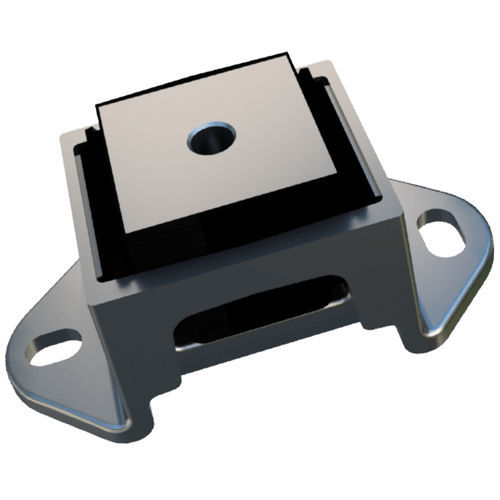 Прямоугольная антивибрационная опора - Cushyfloat HD - Trelleborg Antivibration Solutions - из металла / для насоса / для компрессора