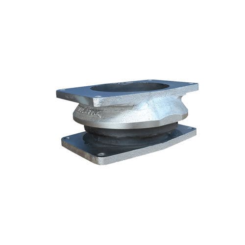 Прямоугольная антивибрационная опора - 17-1472 - Trelleborg Antivibration Solutions - из металла / из каучука / для тяжелых условий эксплуатации
