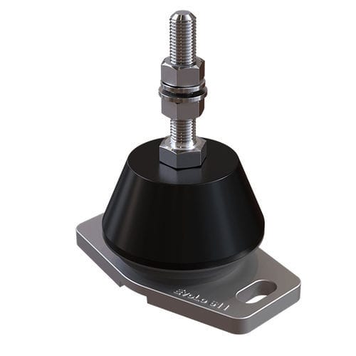 Цилиндрическая антивибрационная опора - 1030611A1 - Trelleborg Antivibration Solutions - из стали / из цельного алюминия / из каучука