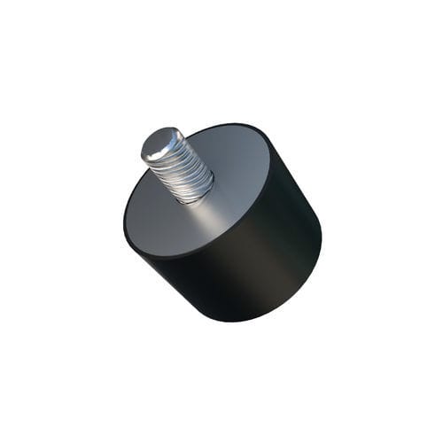 Цилиндрическая антивибрационная опора - Type A - Trelleborg Antivibration Solutions - из стали / из каучука