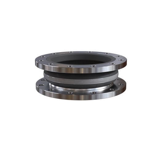 Компенсационный шов из каучука - ERV White - Trelleborg Antivibration Solutions - из стали / из ПТФЭ / круглый