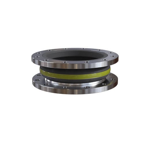 Компенсационный шов из каучука - ERV Yellow - Trelleborg Antivibration Solutions - из стали / из ПТФЭ / круглый