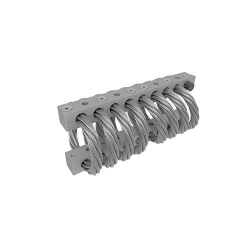 Круглая антивибрационная опора - WRI - Trelleborg Antivibration Solutions - из нержавеющей стали / из металлической проволоки / из веревки
