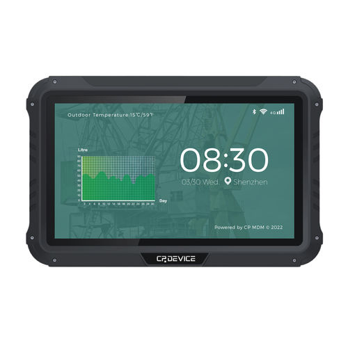 Сверхзащищенный встроенный терминал - SPRING 10 RADIO EDITION - Shenzhen CPDEVICE Technology Co., Ltd. - 10,1" / Quad Core / IP 65