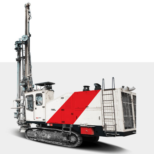 Буровая установка для взрывных скважин - C625 H - Revathi equipment Ltd - для каротажа / автономный блок / гусеничная