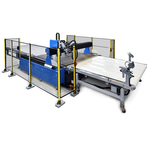 Станок для резки струей воды - K-810 C - SolarEdge Automation Machines S.p.A. - для промышленного применения / с автоматической погрузкой/разгрузкой / 3 оси