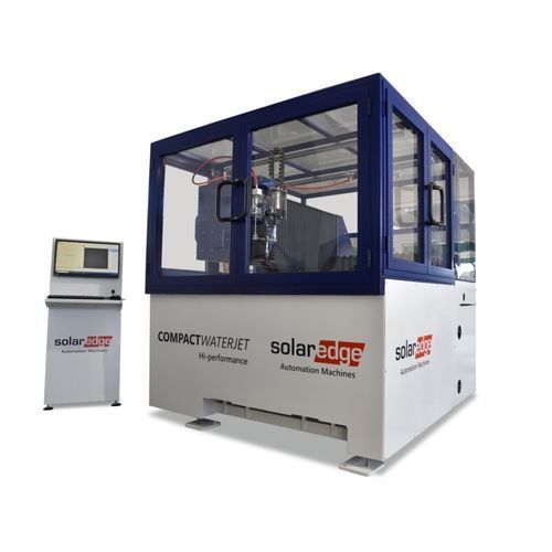 Станок для резки водно-абразивной струей - SolarEdge Automation Machines S.p.A. - струей чистой воды / компактный