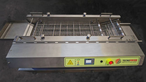 Фритюрница непрерывного действия - FRYE  - Tecnofryer - для фруктов / с конвейером / из нержавеющей стали