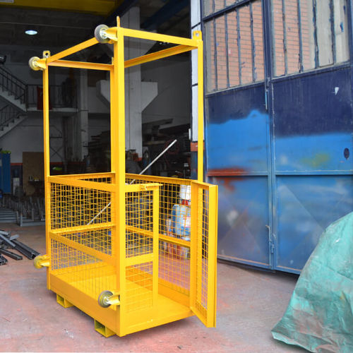 Корзина для разгрузочно-погрузочных работ - Bayrakcı İnşaat Metal San. Tic. Ltd. Şti. - с металлической рамкой