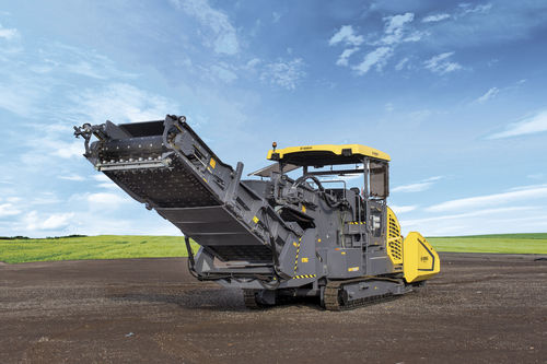 Ленточное подающее устройство - BMF 2500 S FLEXMIX - BOMAG - с роликами / для конвейерной доставки / конвейер