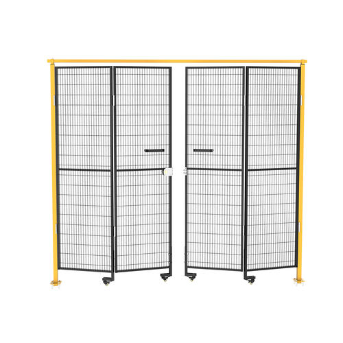 Складной ворота - SM06-MAX4000 - Ningbo Vichnet Technology Co., Ltd - из стали / для использования в помещениях
