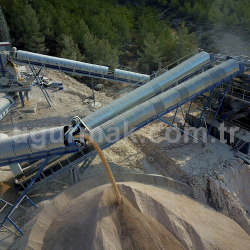 Ленточный конвейер - UB series - Uğurmak Crushing and Screening Plants - для загрузки / для разряда / модульный