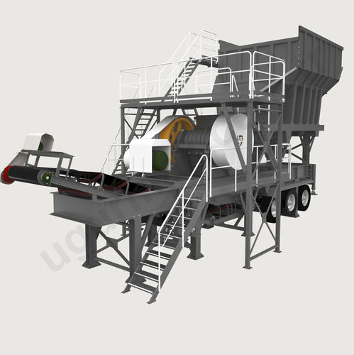 Щековая камнедробилка - uma  - Uğurmak Crushing and Screening Plants - мобильная / первичная