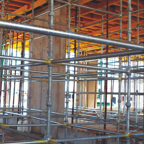 Фиксированный строительные леса - CUP-LOCK - OZLER FORMWORK AND SCAFFOLDING SYSTEMS - для фасада / модульный
