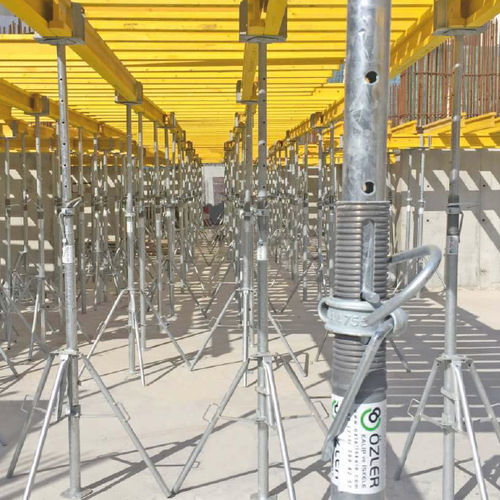 Стойка для перекрытий из стали - SLABFLEX - OZLER FORMWORK AND SCAFFOLDING SYSTEMS - вертикальная