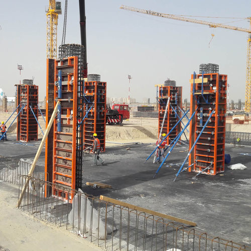Обшивка каркас - RAPIDO - OZLER FORMWORK AND SCAFFOLDING SYSTEMS - парусов / столбов / из стали