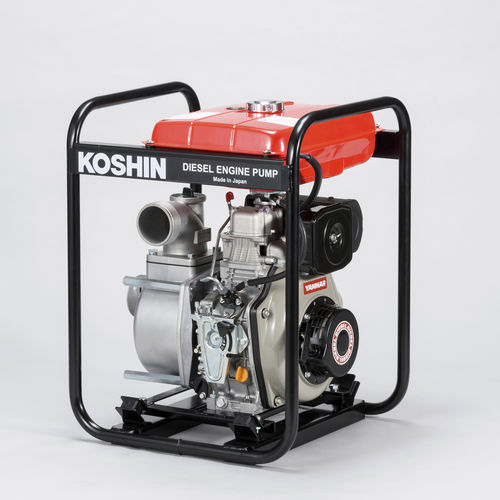 Насос с ротором - STY-80D - KOSHIN LTD - для воды / шламовый / с дизельным двигателем