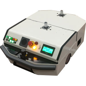 AGV для разгрузочно-погрузочных работ - CarryBee Eight - Aichikikai techno system co.,ltd. - для складов / электрическая / с магнитным управлением