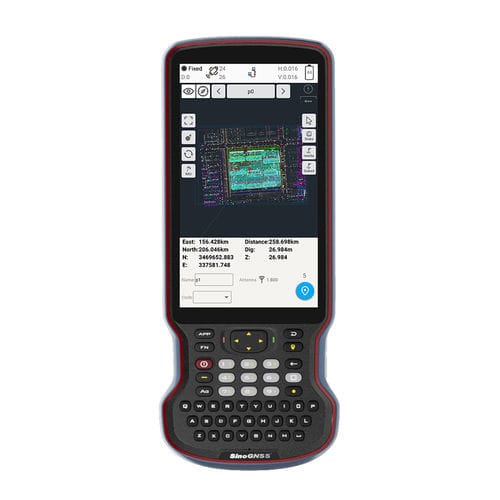 Терминал сбора данных - R60 - ComNav Technology Ltd. - с многоточечным сенсорным экраном / с проекционно-емкостной технологией / с клавиатурой