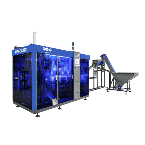 Выдувная установка для вытягивания - APF-3002  - PET Technologies - для ПЭТФ / для бутылок из ПЭТФ / автоматическая