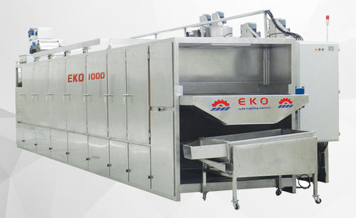 Обжарочный аппарат для миндаля - EKO series - KMS KAVURMA MAKİNE SAN. VE TİC. LTD. ŞTİ. - для фундука / для арахиса / непрерывного действия