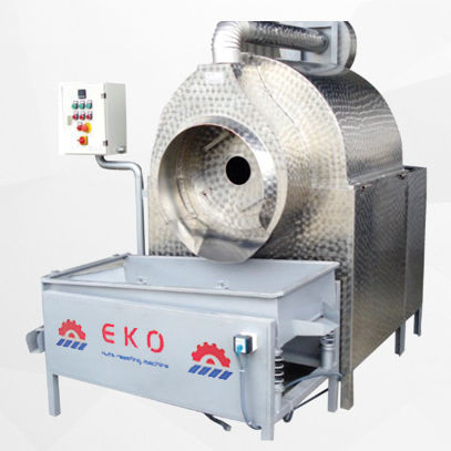 Обжарочный аппарат для миндаля - EKO series - KMS KAVURMA MAKİNE SAN. VE TİC. LTD. ŞTİ. - для фундука / для арахиса / батч