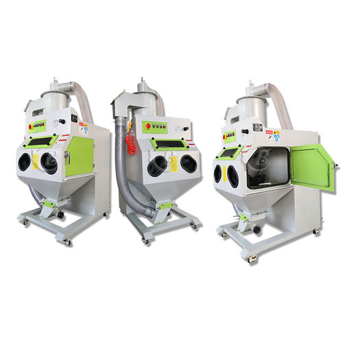 Ручной пескоструйный аппарат - TB-SN800A - Tongbao Surface Processing Equipment - вакуумный / мобильный / для обработки поверхности