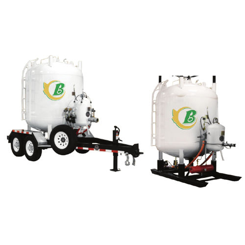 Автоматический пескоструйный аппарат - TB-BS2000PH - Tongbao Surface Processing Equipment - под давлением / мобильный / для обработки поверхности
