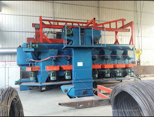 Дробеструйный аппарат подвесного типа - TB-WD4000 - Tongbao Surface Processing Equipment - для проводов / для очистки поверхности / непрерывного действия