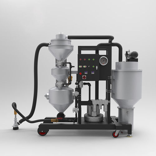 Автоматический пескоструйный аппарат - DVK60/80 - Tongbao Surface Processing Equipment - под давлением / мобильный / со встроенным всасыванием