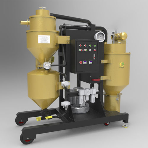Автоматический пескоструйный аппарат - DV60/80  - Tongbao Surface Processing Equipment - под давлением / мобильный / со встроенным всасыванием