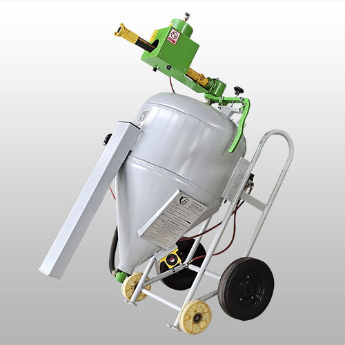 Автоматический пескоструйный аппарат - TB-DB800 - Tongbao Surface Processing Equipment - под давлением / мобильный / для обработки поверхности