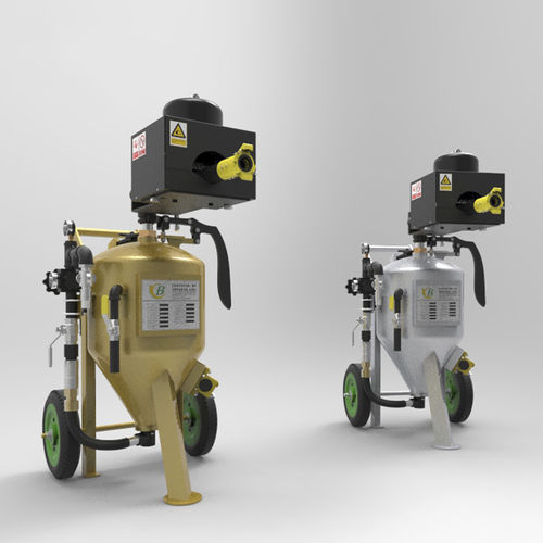 Автоматический пескоструйный аппарат - TB-DB150 - Tongbao Surface Processing Equipment - под давлением / мобильный / для обработки поверхности