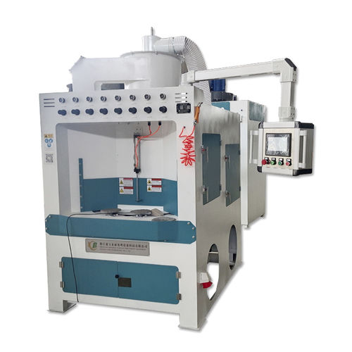 Автоматизированный пескоструйный аппарат - TB-SC1419 - Tongbao Surface Processing Equipment - вакуумный / с поворотным столом / для обработки поверхности