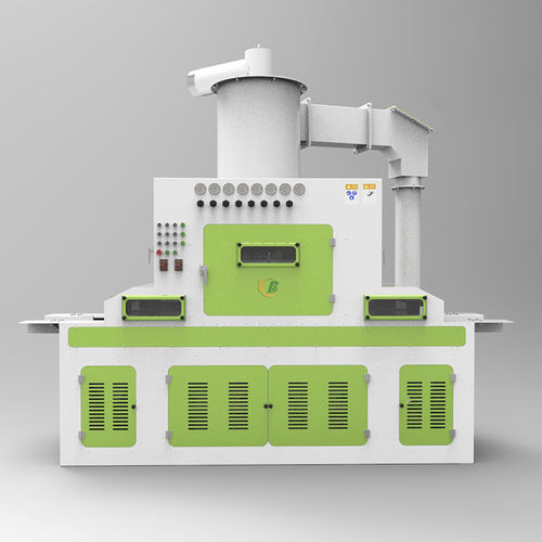 Автоматический пескоструйный аппарат - Tb-NC600-10A - Tongbao Surface Processing Equipment - вакуумный / для обработки поверхности / с ленточным конвейером