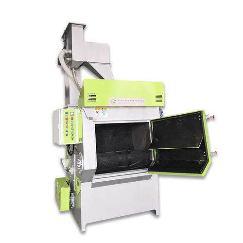 Ленточный дробеструйный аппарат - Classic TB-NAW100 - Tongbao Surface Processing Equipment - с вращающимся барабаном / турбинный / для металла
